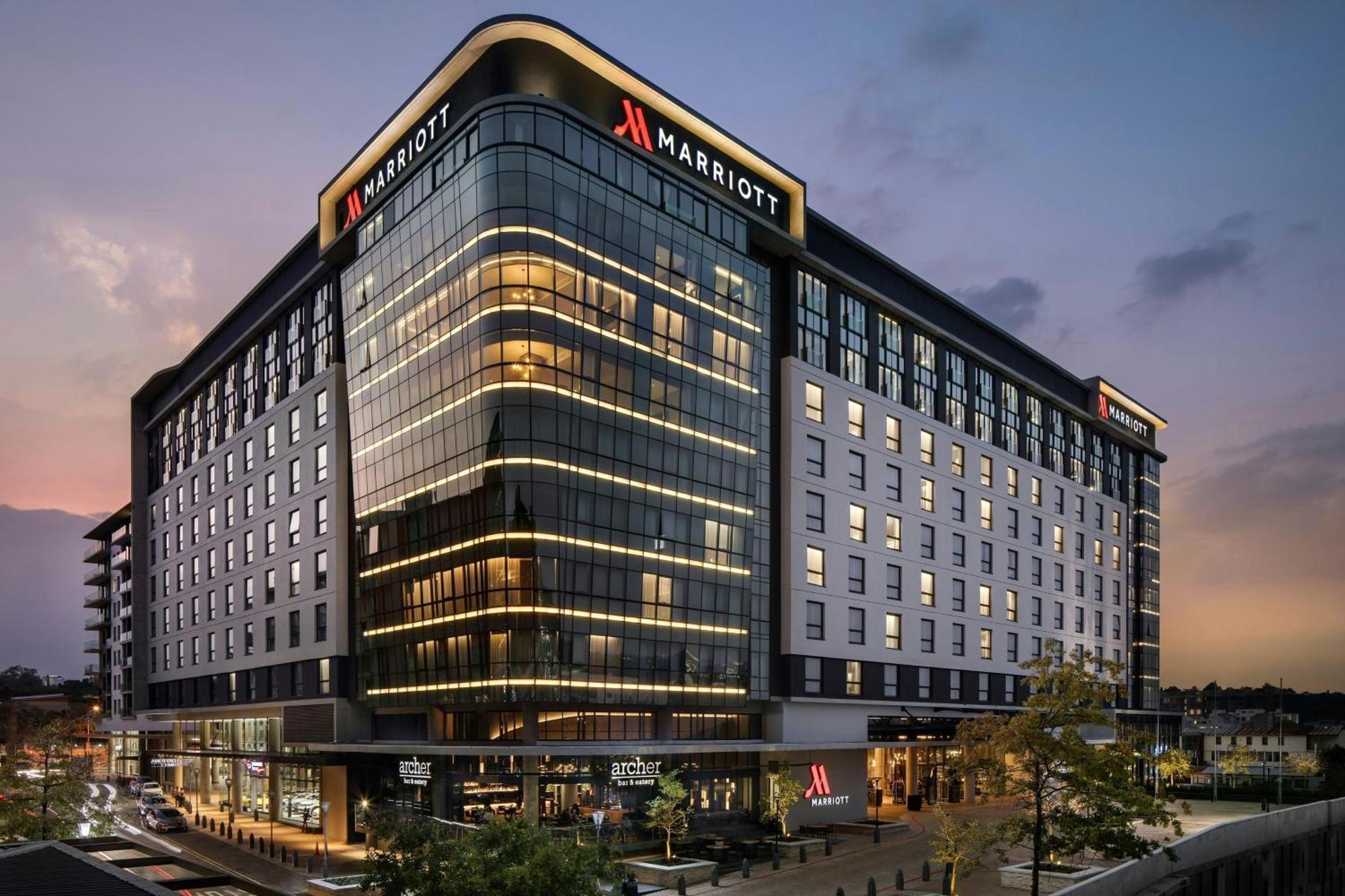Johannesburg Marriott Hotel Melrose Arch Экстерьер фото
